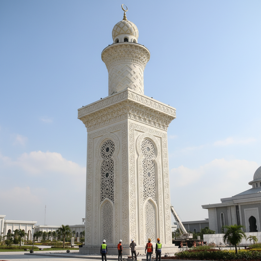 kontraktor-menara-masjid-grc